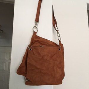 Vera Pelle Messenger distressed Leather bag